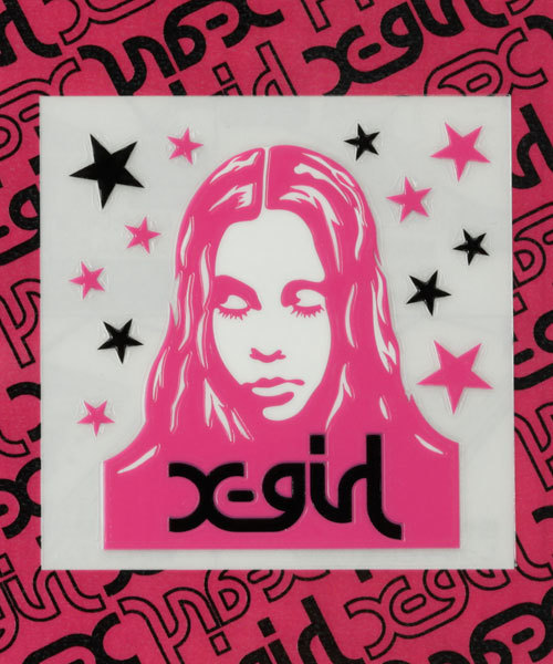 X-girl（エックスガール）の「X-girl STICKER SET（ステッカー/テープ