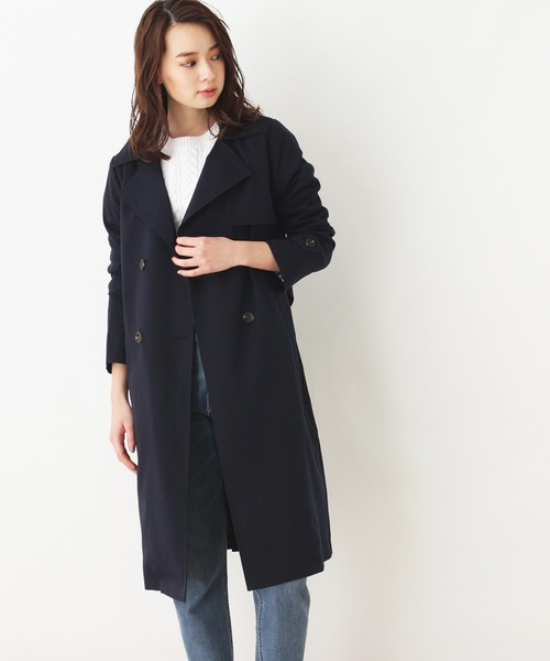Opaque Clip オペークドットクリップ の トレンチコート トレンチコート Wear
