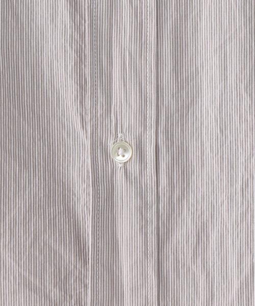 STILL BY HAND（スティルバイハンド）の「＜STILL BY HAND＞ LONG SHIRT/シャツ（シャツ/ブラウス・メンズ・ライトブルー/ベージュ・50/46/48）」の10枚目の写真