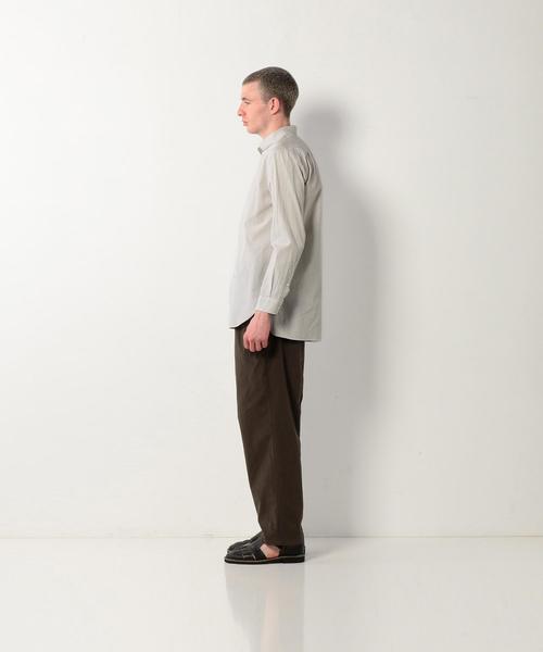 STILL BY HAND（スティルバイハンド）の「＜STILL BY HAND＞ LONG SHIRT/シャツ（シャツ/ブラウス・メンズ・ライトブルー/ベージュ・50/46/48）」の8枚目の写真