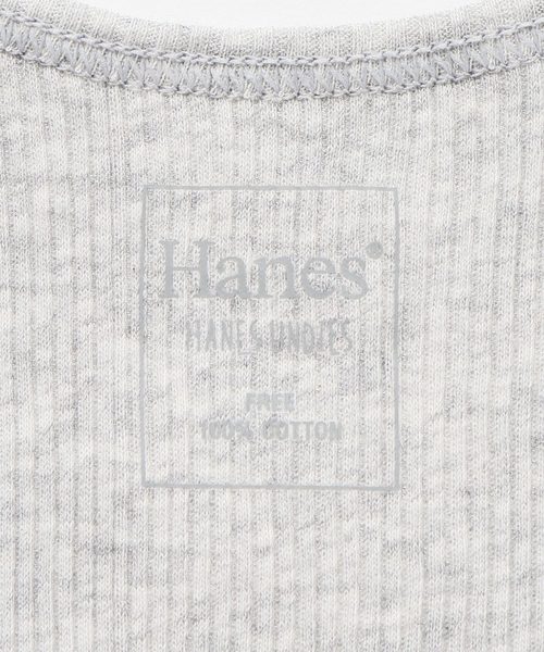 SLOBE IENA（スローブイエナ）の「HANES タンクトップ◆（タンクトップ・レディース・ホワイト/ブラック/カーキ/グレー・FREE）」の16枚目の写真