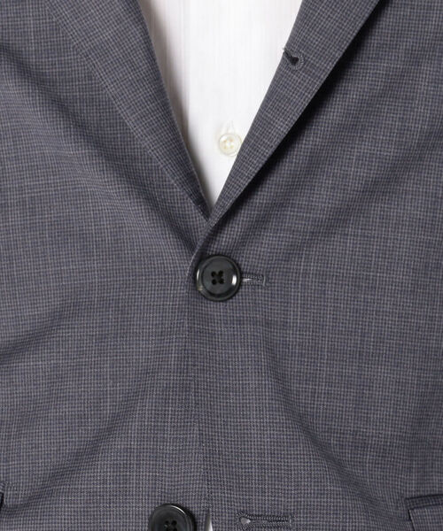 SHIPS（シップス）の「SD: 【REDA社製生地】セットアップ ジャケット(ハウンドトゥース)（テーラードジャケット・メンズ・グレー系その他・44/46/48/50/42/52）」の2枚目の写真