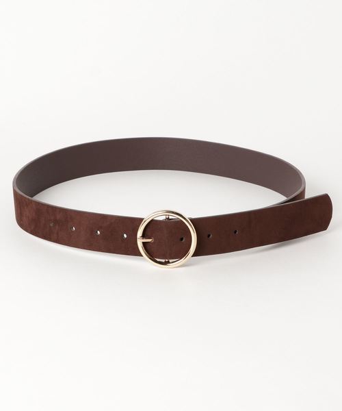 WEGO（ウィゴー）の「WEGO/リングカラーベルト（ベルト・レディース・ワイン/ブラウン/ブラック/マスタード・FREE）」の3枚目の写真