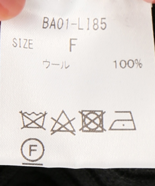 babaco(ババコ)の「【babaco】 リブタートルニット◆(ニット/セーター・レディース・ブラック/アイボリー・FREE)」の10枚目の写真
