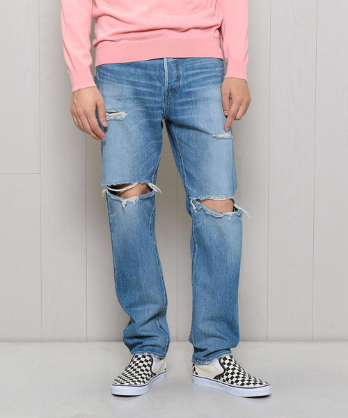 エイチビューティアンドユース DISTRESSED DENIM 5P PANTS 中古・古着通販】H BEAUTY&YOUTH (エイチ ビューティー&ユース