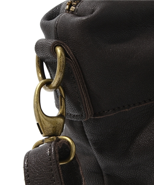 mystic(ミスティック)の「2WAYレザー中(トートバッグ・レディース・ベージュ/ダークブラウン/ブラック・フリ-)」の12枚目の写真