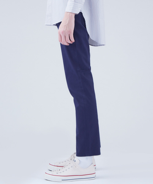 ABAHOUSE GRAY(アバハウスグレイ)の「【展開店舗限定】カラースキニーサテン5Pパンツ(KAK/NAV)(その他パンツ・メンズ・ネイビー/カーキ・44/46/48/50)」の9枚目の写真