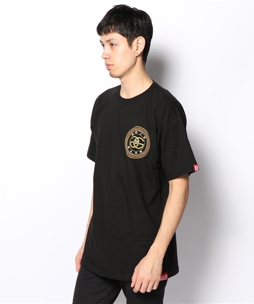Manhattan Records(マンハッタン レコーズ)の「Gold Gang Collection / Gold Chain Tee(Tシャツ/カットソー・メンズ・ブラック・X-LARGE/MEDIUM/SMALL/LARGE)」の3枚目の写真