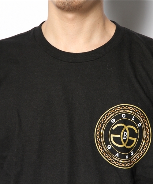 Manhattan Records(マンハッタン レコーズ)の「Gold Gang Collection / Gold Chain Tee(Tシャツ/カットソー・メンズ・ブラック・X-LARGE/MEDIUM/SMALL/LARGE)」の5枚目の写真