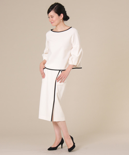 Tiara(ティアラ)の「S スカート(スカート・レディース・アイボリー/ブラック・S/M/L)」の8枚目の写真