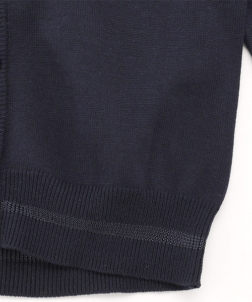 COMME CA ISM（コムサイズム）の「洗える Vネック ニット カーディガン(140cm～160cm)（カーディガン/ボレロ・キッズ・ブラック/ネイビー・140/150/160）」の5枚目の写真