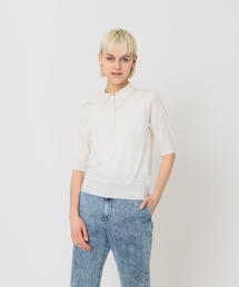 Steven Alan | ＜Steven Alan＞COTTON SILK HIGH GAUGE POLO KNIT/ニット(ニット/セーター)