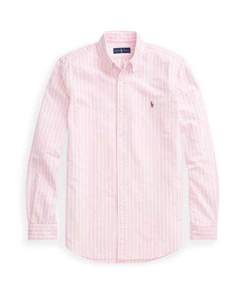 POLO RALPH LAUREN（ポロ ラルフ ローレン）の「クラシック フィット ストライプド シャツ（シャツ/ブラウス・メンズ・ピンク系2/ブルー系その他/ライトブルー・MEDIUM/SMALL/LARGE/X-SMALL）」の3枚目の写真