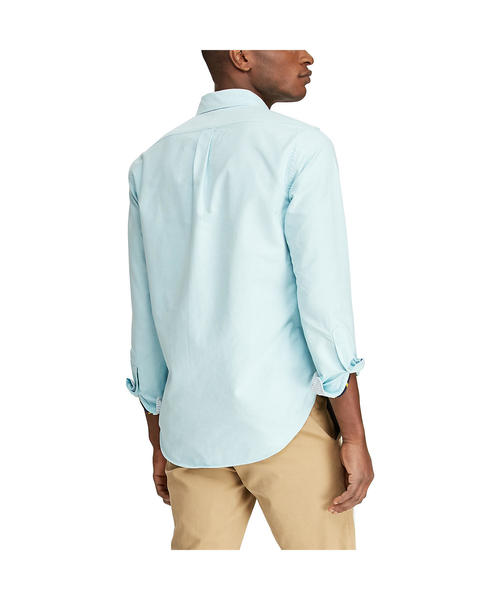 POLO RALPH LAUREN（ポロ ラルフ ローレン）の「クラシック フィット ストライプド シャツ（シャツ/ブラウス・メンズ・ピンク系2/ブルー系その他/ライトブルー・MEDIUM/SMALL/LARGE/X-SMALL）」の9枚目の写真