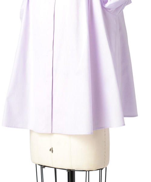 Drawer(ドゥロワー)の「Drawer ギャザースリーブブラウス(ライラック)(シャツ/ブラウス・レディース・ライラック・36/38)」の6枚目の写真
