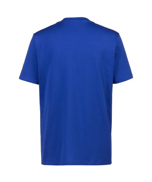 HUGO(ヒューゴ)の「レギュラーフィット ショートスリーブ クルーネック Tシャツ ウィズ HUGOリバースロゴ(Tシャツ/カットソー・メンズ・バーガンディー/ブルー・XS/L/M/S/XL)」の5枚目の写真