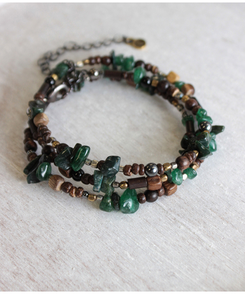 VIVIFY（ビビファイ）の「ネックレス/ブレスレット/ビーズ/バリエーション（ネックレス・メンズ・ダークブラウン/グリーン/ブルー/パープル/レッド/ホワイト/ブラック/オレンジ・フリー/FREE）」の19枚目の写真