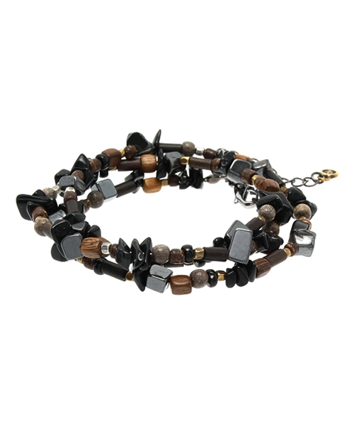 VIVIFY（ビビファイ）の「ネックレス/ブレスレット/ビーズ/バリエーション（ネックレス・メンズ・ダークブラウン/グリーン/ブルー/パープル/レッド/ホワイト/ブラック/オレンジ・フリー/FREE）」の3枚目の写真