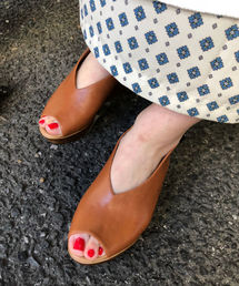 LOWRYS FARM | バックストラップサンダル　826742(サンダル)