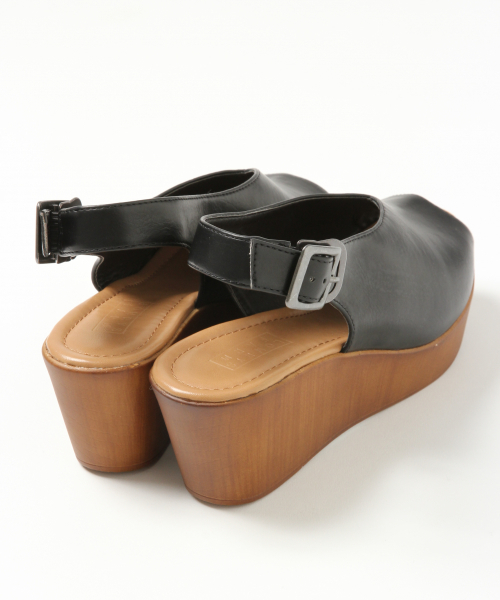 LOWRYS FARM(ローリーズファーム)の「バックストラップサンダル 826742(サンダル・レディース・ブラック/ブラウン/オフホワイト/パイソン・MEDIUM/LARGE)」の14枚目の写真