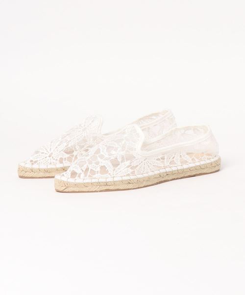 KOBE LETTUCE（コウベレタス）の「エスパドリーユポインテッドトゥシューズ（その他シューズ・レディース・ブラック/レッド/その他/ホワイト系その他/ブラック系その他/ブルー系その他/キャメル/ホワイト系その他2・LL/S/M/L）」の16枚目の写真