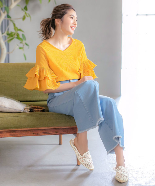 KOBE LETTUCE（コウベレタス）の「エスパドリーユポインテッドトゥシューズ（その他シューズ・レディース・ブラック/レッド/その他/ホワイト系その他/ブラック系その他/ブルー系その他/キャメル/ホワイト系その他2・LL/S/M/L）」の19枚目の写真