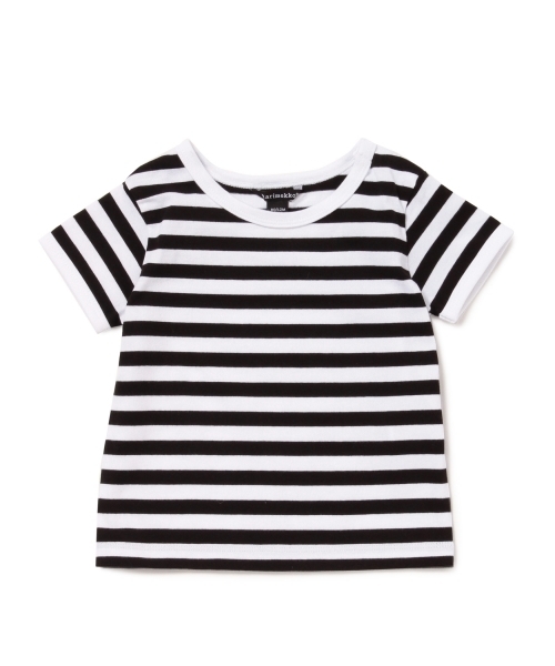 marimekko（マリメッコ）の「marimekko / baby LYHYTHIHA ボーダーT (86㎝)（Tシャツ/カットソー・キッズ・ブラック/レッド/ブルー・86/80）」の20枚目の写真