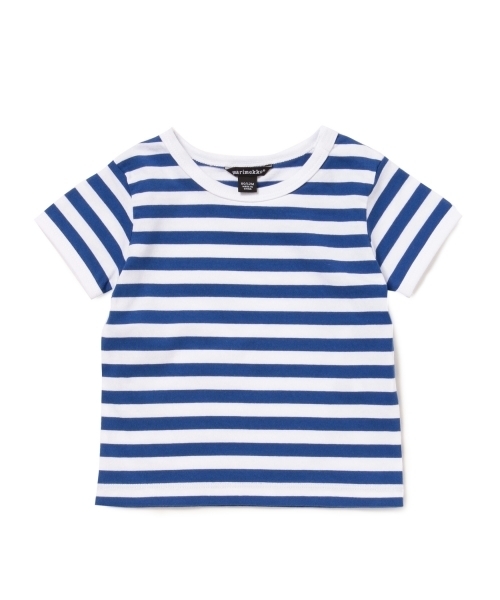 marimekko（マリメッコ）の「marimekko / baby LYHYTHIHA ボーダーT (86㎝)（Tシャツ/カットソー・キッズ・ブラック/レッド/ブルー・86/80）」の22枚目の写真