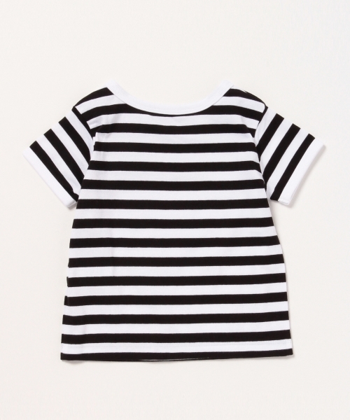 marimekko（マリメッコ）の「marimekko / baby LYHYTHIHA ボーダーT (86㎝)（Tシャツ/カットソー・キッズ・ブラック/レッド/ブルー・86/80）」の14枚目の写真