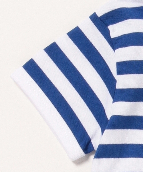 marimekko（マリメッコ）の「marimekko / baby LYHYTHIHA ボーダーT (86㎝)（Tシャツ/カットソー・キッズ・ブラック/レッド/ブルー・86/80）」の19枚目の写真