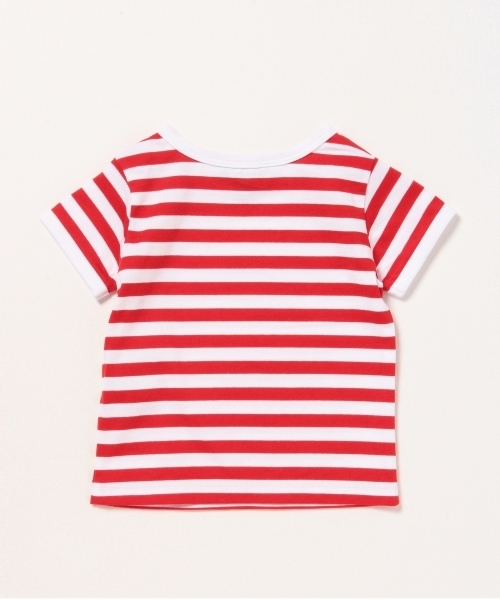 marimekko（マリメッコ）の「marimekko / baby LYHYTHIHA ボーダーT (86㎝)（Tシャツ/カットソー・キッズ・ブラック/レッド/ブルー・86/80）」の13枚目の写真