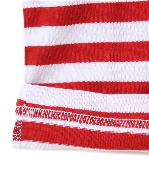 marimekko（マリメッコ）の「marimekko / baby LYHYTHIHA ボーダーT (86㎝)（Tシャツ/カットソー・キッズ・ブラック/レッド/ブルー・86/80）」の10枚目の写真