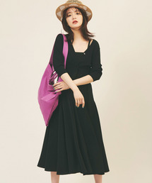 The Virgnia | カットトップス付きキャミワンピース(ワンピース)