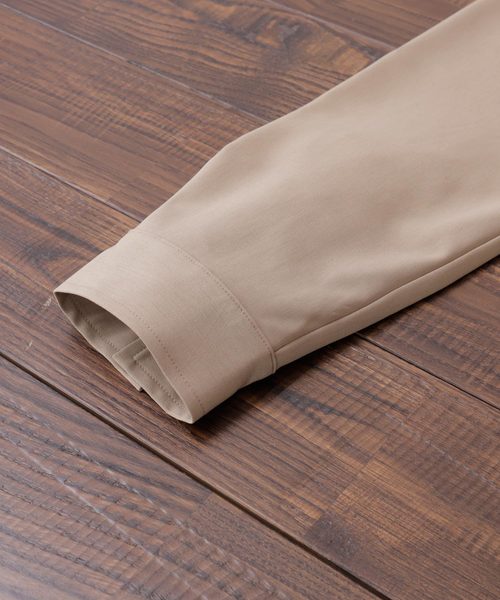 KANGOL（カンゴール）の「KANGOL/カンゴール 別注 L/S オーバーサイズレギュラーカラーシャツ（シャツ/ブラウス・メンズ・ブラック/ダークグリーン/ダークブラウン/ベージュ/ブルー/ベージュ系その他/チャコール/ダークネイビー/オリーブ/グリーン系その他・M/L）」の12枚目の写真