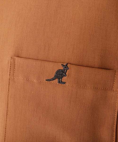KANGOL（カンゴール）の「KANGOL/カンゴール 別注 L/S オーバーサイズレギュラーカラーシャツ（シャツ/ブラウス・メンズ・ブラック/ダークグリーン/ダークブラウン/ベージュ/ブルー/ベージュ系その他/チャコール/ダークネイビー/オリーブ/グリーン系その他・M/L）」の20枚目の写真