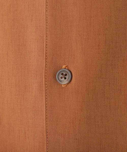 KANGOL（カンゴール）の「KANGOL/カンゴール 別注 L/S オーバーサイズレギュラーカラーシャツ（シャツ/ブラウス・メンズ・ブラック/ダークグリーン/ダークブラウン/ベージュ/ブルー/ベージュ系その他/チャコール/ダークネイビー/オリーブ/グリーン系その他・M/L）」の21枚目の写真