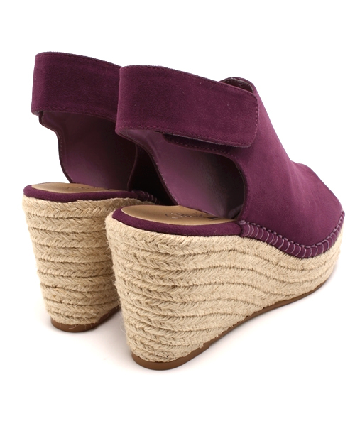 CIAOPANIC(チャオパニック)の「【Ciaopanic】ジュートウェッジ(サンダル・レディース・パープル/ブラック/グレー・36/38/37)」の6枚目の写真