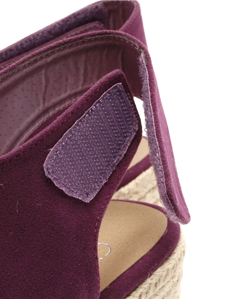CIAOPANIC(チャオパニック)の「【Ciaopanic】ジュートウェッジ(サンダル・レディース・パープル/ブラック/グレー・36/38/37)」の8枚目の写真