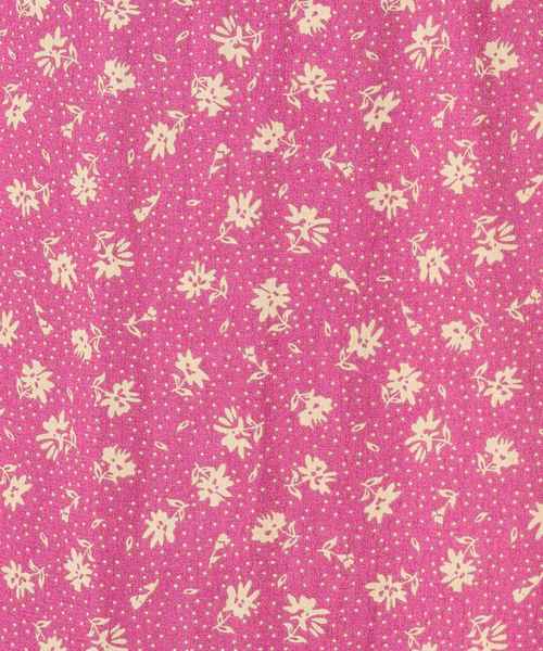 Floral Pattern Acetate Rayon Jacquard サロペット
