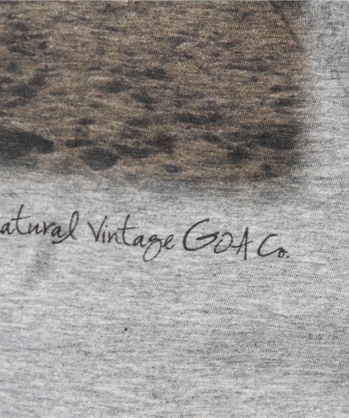 goa（ゴア）の「Palm Beach tee（Tシャツ/カットソー・メンズ・オフホワイト/グレー・FREE）」の8枚目の写真