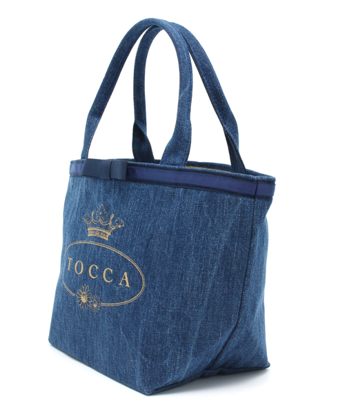 TOCCA(トッカ)の「DENIM CAFE TOTEバッグ(トートバッグ TOCCA(トッカ)の「DENIM CAFE TOTEバッグ(トートバッグ