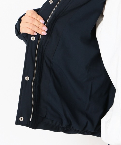 archives（アルシーヴ）の「シームテープフードダウンジャケット（ダウンジャケット/コート・レディース・ブラック/ネイビー/グレー系その他/ピンクベージュ・MEDIUM）」の10枚目の写真