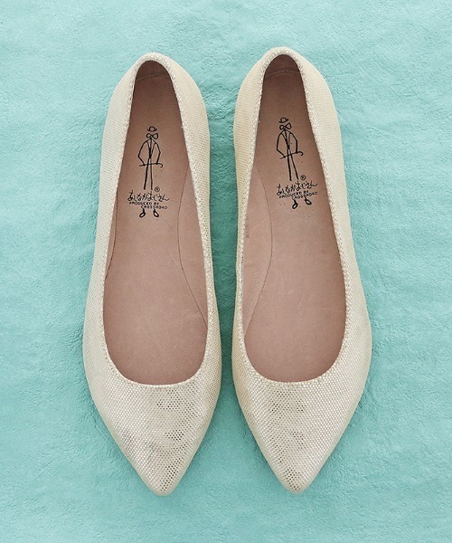 あしながおじさん（アシナガオジサン）の「〈あしながおじさん〉ポインテッドトゥパンプス（パンプス・レディース・ブラック/ピンク/プラチナム・22.5cm/23.5cm/24.5cm/23.0cm/24.0cm）」の9枚目の写真