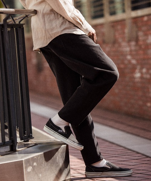 BAYFLOW(ベイフロー)の「デニムワイドテーパード 20SS(デニムパンツ・メンズ・ブラック/アクア・SMALL/MEDIUM/LARGE)」の1枚目の写真