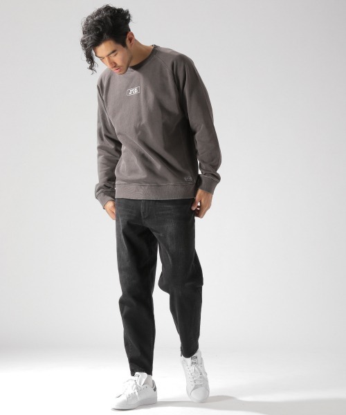 BAYFLOW(ベイフロー)の「デニムワイドテーパード 20SS(デニムパンツ・メンズ・ブラック/アクア・SMALL/MEDIUM/LARGE)」の7枚目の写真