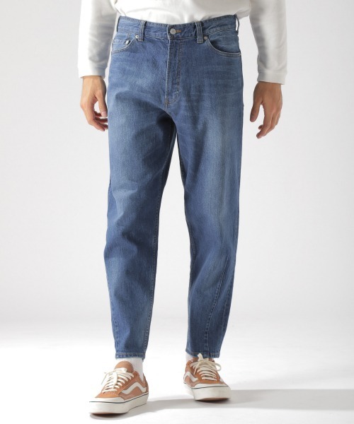 BAYFLOW(ベイフロー)の「デニムワイドテーパード 20SS(デニムパンツ・メンズ・ブラック/アクア・SMALL/MEDIUM/LARGE)」の12枚目の写真