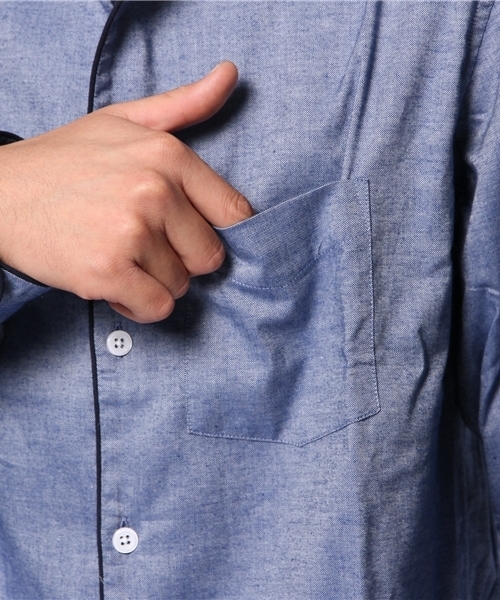 BEAMS（ビームス）の「◎SLEEPY JONES / パジャマシャツ “INDIGO OX”（シャツ/ブラウス・メンズ・インディゴブルー・MEDIUM/X-SMALL/SMALL）」の7枚目の写真