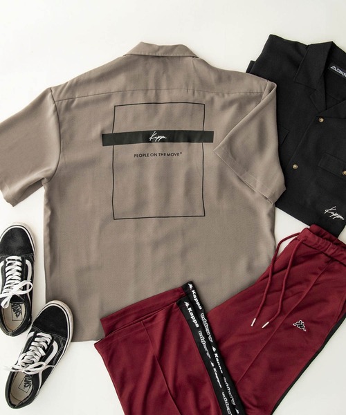 Kappa（カッパ）の「Kappa リラックスオープンカラー/レギュラーカラーシャツ オーバーサイズCPOシャツ(半袖)（シャツ/ブラウス・メンズ・ライトグレー/ブラック/ベージュ/グリーン系その他2/スモークピンク/チャコール/グレー系その他2/グリーン系その他/ブルー系その他/ピンク系その他/ブラック系その他/グレー系その他/ベージュ系その他/ネイビー/オフホワイト/ホワイト系その他/グレー系その他3/ベージュ系その他2/ホワイト系その他2/グレー系その他4/ブラック系その他2/グリーン系その他3/ブルー系その他2/ピンク系その他2/ブルー系その他4/ブルー系その他5/パープル系その他2/ベージュ系その他3/グレー系その他5/ブラック系その他3/ブルー系その他3/ライラック/パープル系その他/サックスブルー/グレー系その他6・M/L）」の19枚目の写真