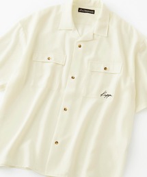 Kappa リラックスオープンカラー/レギュラーカラーシャツ オーバーサイズCPOシャツ(半袖)