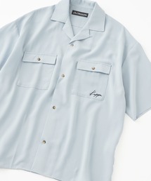 Kappa リラックスオープンカラー/レギュラーカラーシャツ オーバーサイズCPOシャツ(半袖)